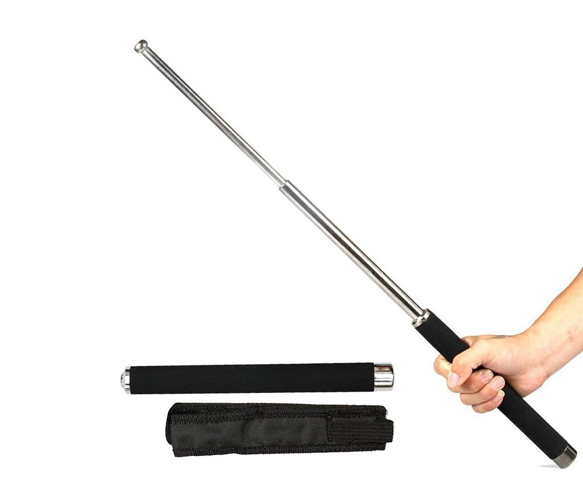 Collapsible self-defense stick extended Collapsible self-defense stick extended